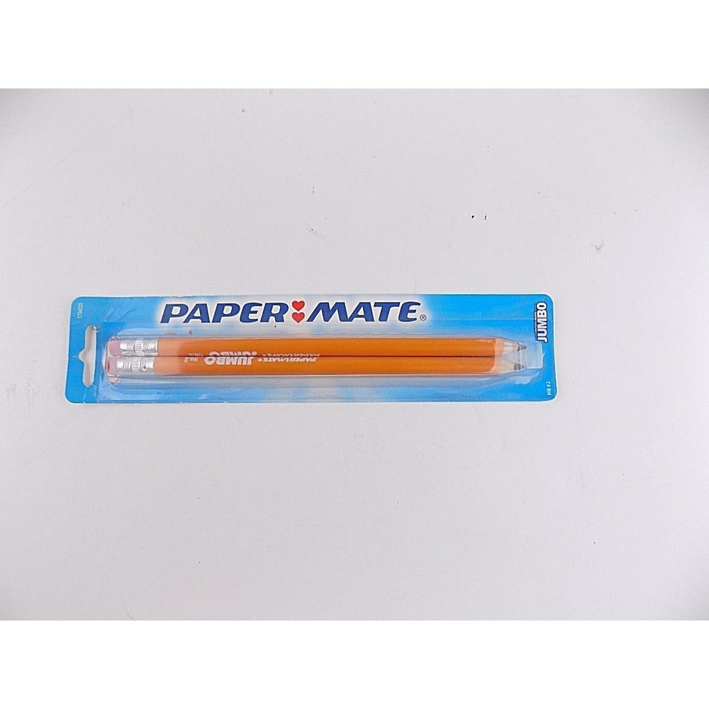 Papermate Jumbo HB #2 set of 2 new made in U.S.A.